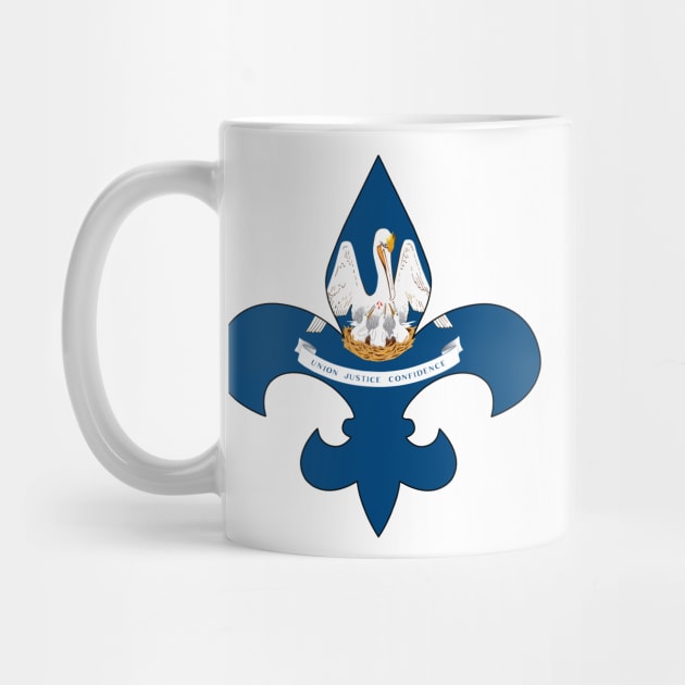 Louisiana Fleur De Lis by somekindofguru